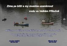 Ve Velkém Přítočně se bude zamykat voda