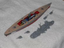 Bismarck - trup a nástavby