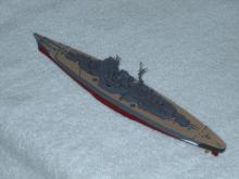 Bismarck - nástavba na palubě