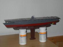 Akagi s přídavným kýlem