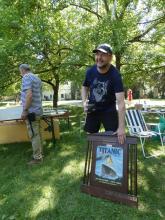 Petr Stejskal s putovním Titanicem za utopenou loď