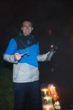 Svolavatel akce Jiří Čelikovský uzamkl vodu.