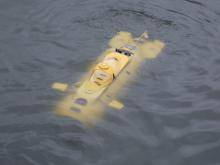 Jan Čenkei předvedl svou ponorku.