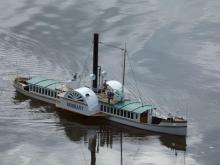 Kolesový parník Modřany - nejhezčí model podle diváků