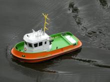 Roztomilý remorkér