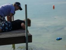 Kluci z okolí si přišli zajezdit.