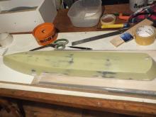 Po nekonečném tmelení a broušení