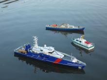 Já jsem vyhrabal německý policejní člun z Helgolandu.