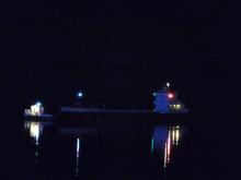 Můj Springer a Velký Kačer během pátečních nočních jízd