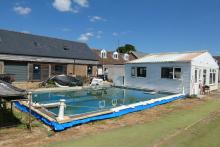 Najdeme i testovací vodní plochu