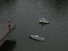 Maják na hraně mola