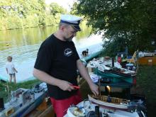 Petr Stejskal č. 1 předvedl malou pochodeň.