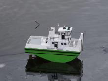 Springer vyskočil na led jako nic.