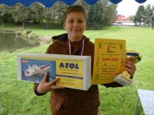 Nejlepší junior Footy v Čechách 2025 Jan Musiejkiewicz si v Písku převzal ceny osobně.