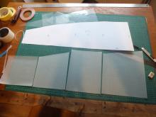 Lepení profilových plachet z mylaru