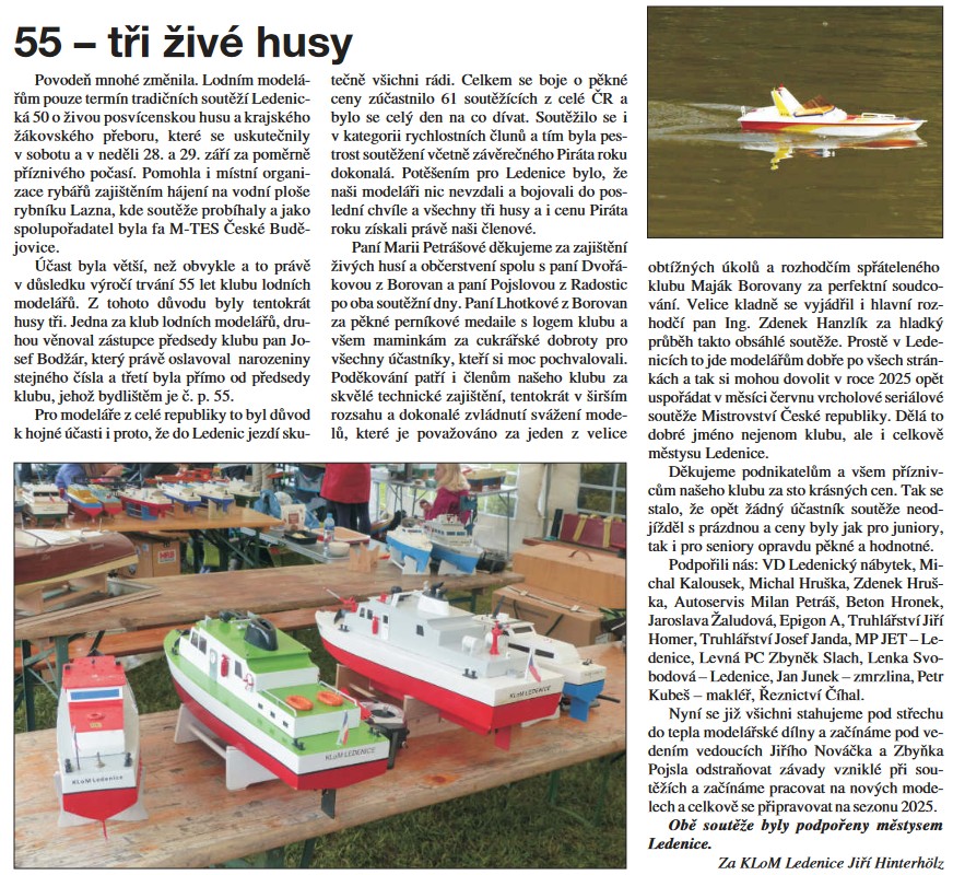 Ledenický zpravodaj 11/2024