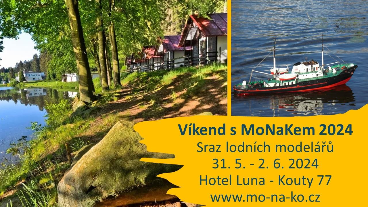 Víkend s MoNaKem 2024 - plakát