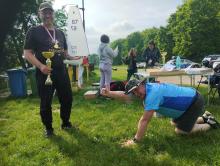 Novopečený mistr přebral žezlo.