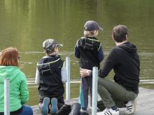 Nezávisle na našem srazu dorazila modelářská rodinka.