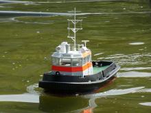 Dejvův vytištěný remorkér prošel zatěžkávací zkouškou.