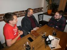 Kromě Dejva dorazili také Jirka Čelikovský a Vojta Tomek.